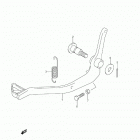 DR-Z125,L Педаль тормоза