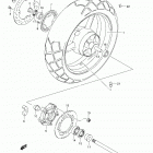 DL650AL3 V-Strom Заднее колесо
