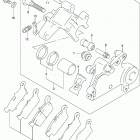 DR-Z400S Задний суппорт