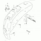 LS650 Boulevard S40 Заднее крыло