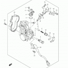 RM-Z250 Корпус Дросселя