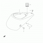 VL1500BTL3 Boulevard C90T Fuel tank upper cover