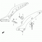 VZ800 Boulevard M50 Рама задняя часть