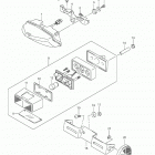 GSX-R1000 Rear combination lamp (gsx-r1000zl3 e28)
