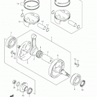RM-Z450 Коленвал