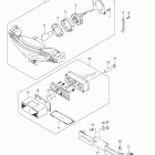 DL650AL3 V-Strom Задний фонарь