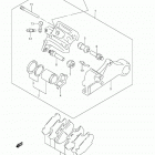 DR650SE Задний суппорт