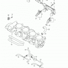 GSX-R750 Throttle body hose  /  joint (e03)