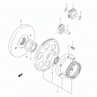 LS650 Boulevard S40 Муфта стартера