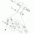 DR-Z125,L Втулки заднего рычага