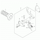DR-Z400S Left handle lever (dr-z400sl3 e03)
