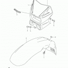 DR650SE Фара головного света
