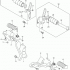 VZ800 Boulevard M50 Подножки