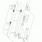 DR650SE Передняя вилка