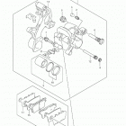 GSX-R600 Задний суппорт