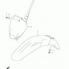 DR-Z125,L Переднее крыло
