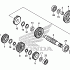 GROM125(MSX125E) Трансмиссия