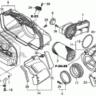 CB1100 Воздухозаборник