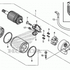VT750CA Стартер