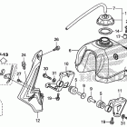 CRF125FB Топливный бак