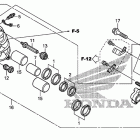 ST1300PA Правый передний тормозной суппорт