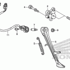 CBR1000S Подножка