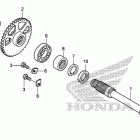 CRF450X Валансирный вал