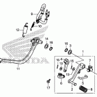 GROM125(MSX125E) Педали