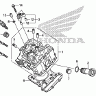 VT1300CR Передняя головка цилиндров