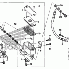 ST1300PA Главный тормозной цилиндр -передний
