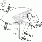 CTX1300A Переднее крыло