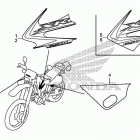 XR650L Наклейки