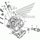 VT1300CSA Передняя головка цилиндров