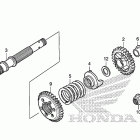 GL1800B Вал ведущий