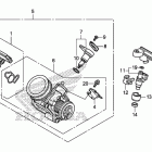 CTX700N Корпус Дросселя