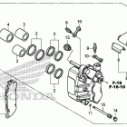 GL1800C Задний суппорт