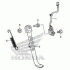 GROM125(MSX125E) Подножка