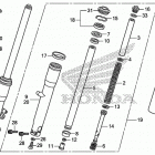 VT750CA Front fork (1)