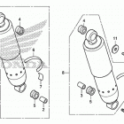 VT750CA Rear shock absorber (1)