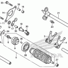 CTX700D Gearshift drum (2)