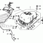 CTX700N Топливный бак