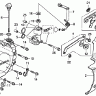 VT1300CRA Крышка картера левая