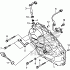 NC700X Правая крышка картера