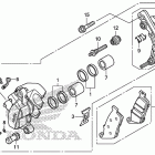 CTX700N Front brake caliper (1)