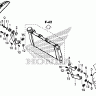 CTX700N Кожух радиатора