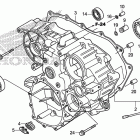 GL1800B Задний кожух картера