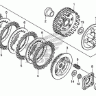 CRF125FB Сцепление