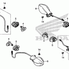 CTX700N Сигналы поворота