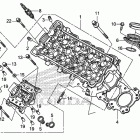 CBR600RA Головка цилиндра