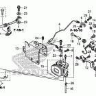 CBR600RA Rear valve unit          (cbr600ra)